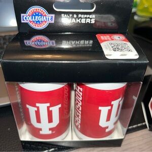 Indiana University Red Salt & Pepper Shakers